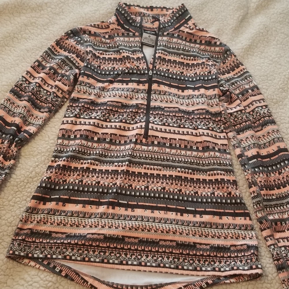 Nike pro Aztec orange dry fit